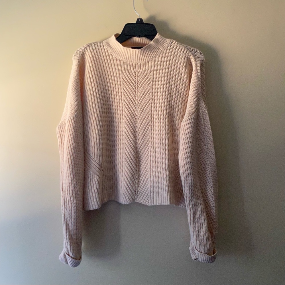 TopShop Pink Knit Sweater